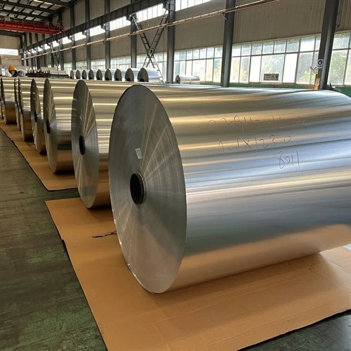 Velika rola aluminijaste folije srebrne barve GNEE